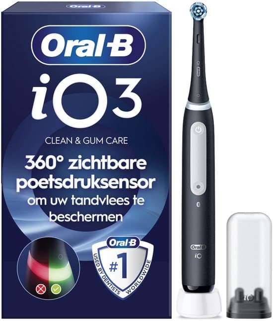 Oral-B iO 3N Zwart Magnetische Tandenborstel