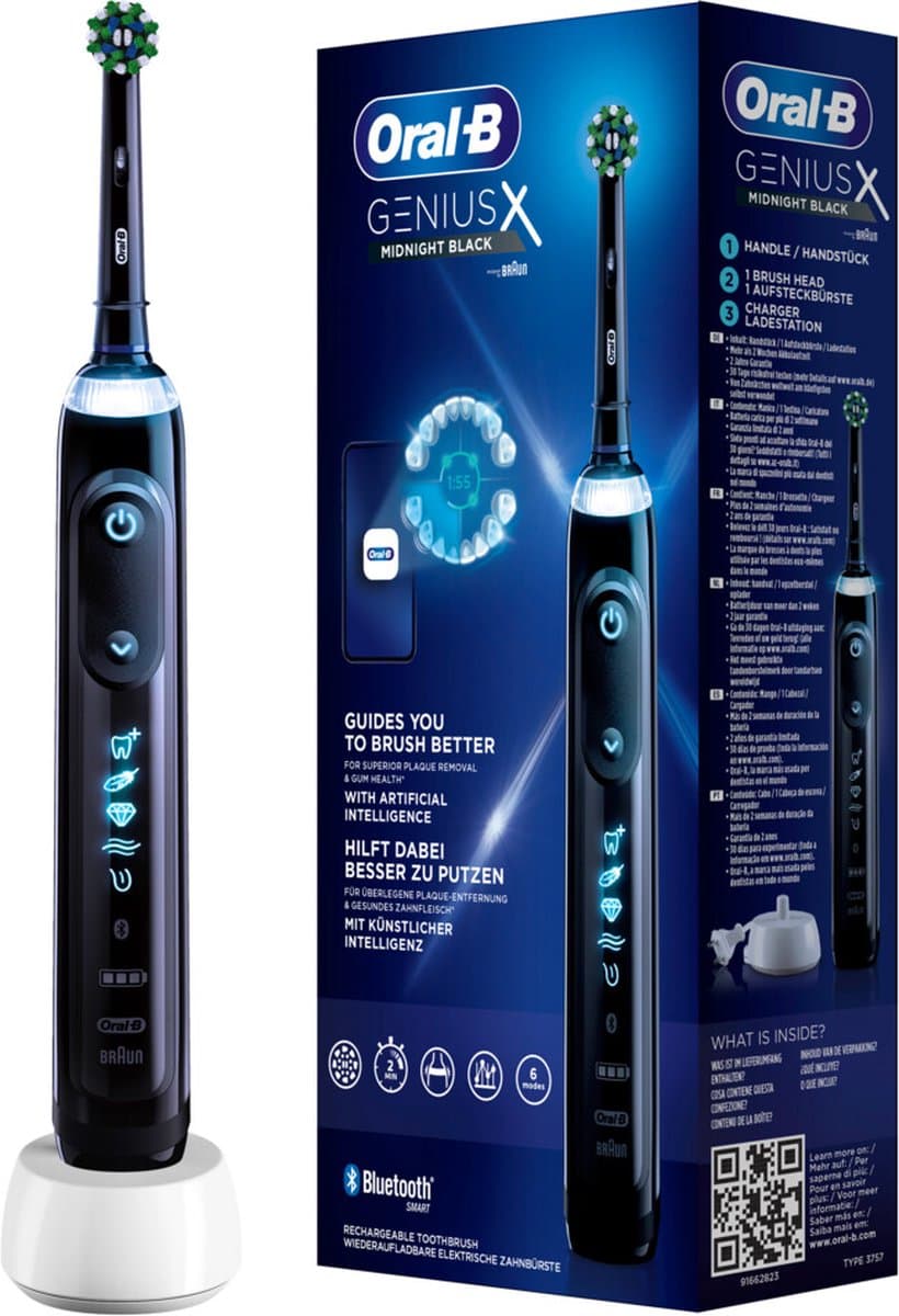 Oral-B Genius X - Special Editie - Zwart